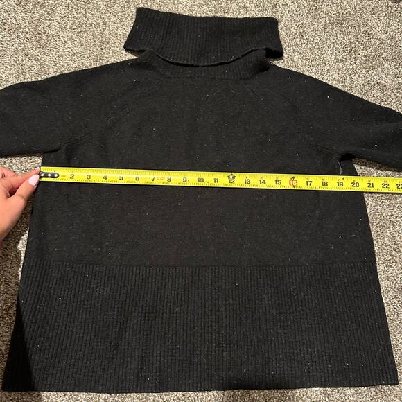 ATHLETA Women's Alpine Turtleneck Sweater Size XS In Black - Picture 9 of 11